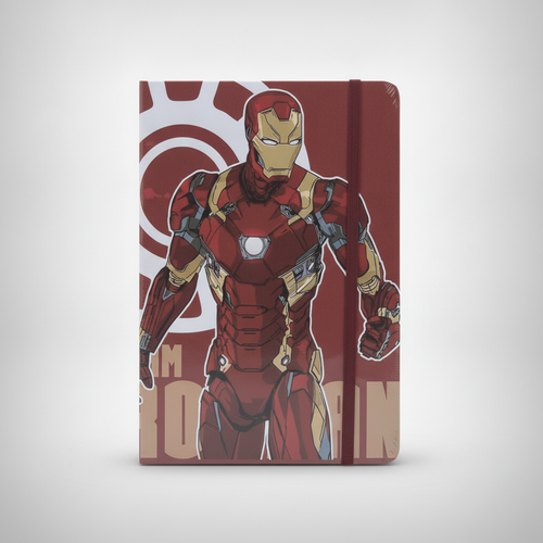 Iron Man Hardcover Diary Notebook – Marvel Avengers