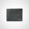 Wrangler Men's Black Leather Bifold Wallet