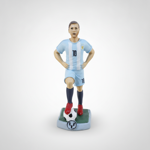 Lionel Messi Argentina #10 Collectible Football Figurine