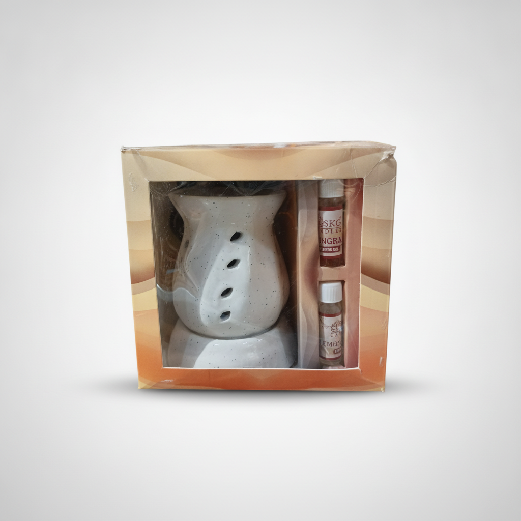 Ceramic Electric Essential Oil Diffuser Gift Set