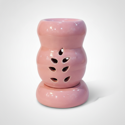 Pink Ceramic Electric Essential Oil Diffuser Wax Warmer