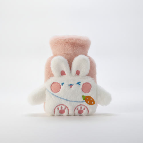 Cute Bunny Plush Hot Water Bottle Bag – Cozy Warmth