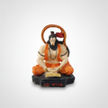 Lord Hanuman Meditation Idol Statue – Hand-Painted Resin