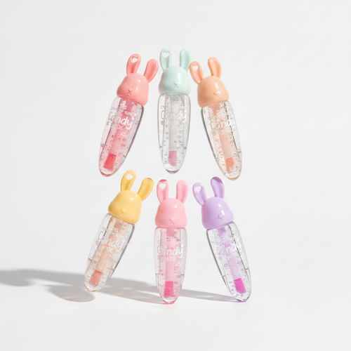 Crazy Girl Candy Lip Oil – Cute Bunny Lip Gloss for Kids