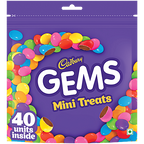 Cadbury Gems Mini Treats Chocolate Pack 126.4g