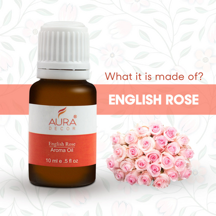 AuraDecor Set of 6 Highly Fragrance Aroma therapy Oils (10 ml Each)