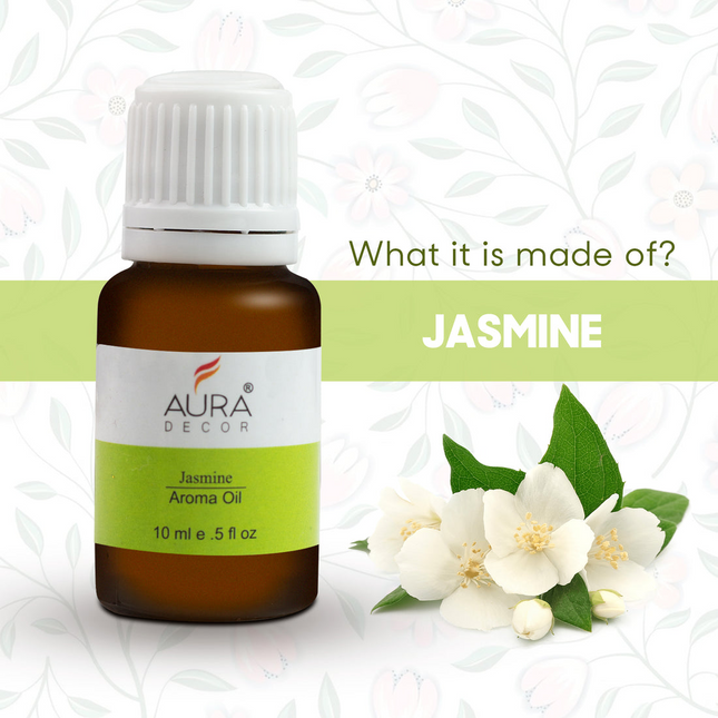 AuraDecor Set of 6 Highly Fragrance Aroma therapy Oils (10 ml Each)