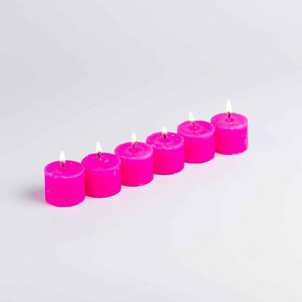 Aura decor Votive Candles Rose Gift Set | Pack Of 6 |