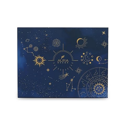 Aura Decor Luxury Reed Diffuser & Scented Candle Gift Set with Premium Fragrance of Blue Sage & Lavender