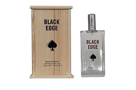 Velvet Touch Black Edge Perfume Spray Exclusively For Men, 100ml