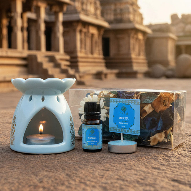 Mogra Scented Fragrance Gift Box | Festive Stone Palace Collection