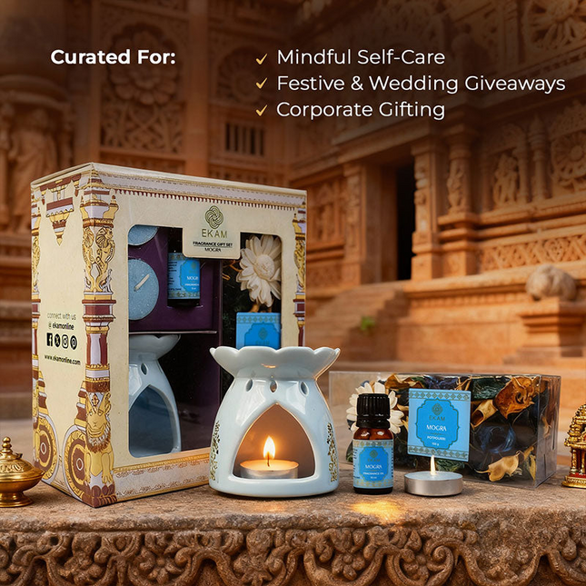 Mogra Scented Fragrance Gift Box | Festive Stone Palace Collection