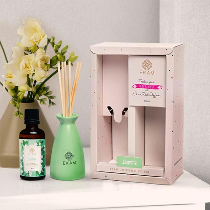 Jasmine Reed Diffuser Set