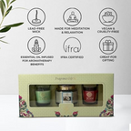 3 Pack Candle Gift Set | Jasmine, Fresh Cotton & Rose