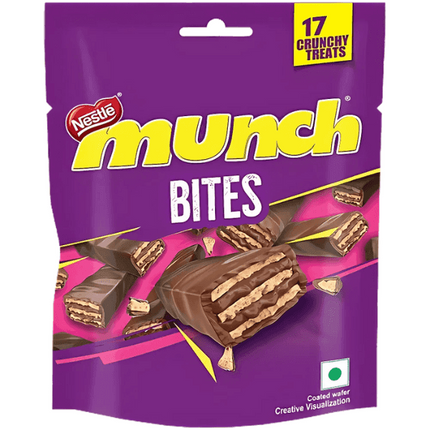 Nestle Munch Bites Coated Crunchy Wafer Bars