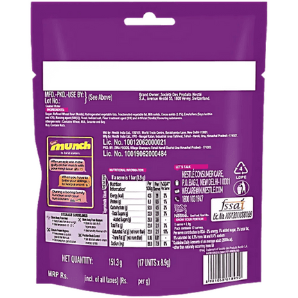 Nestle Munch Bites Coated Crunchy Wafer Bars