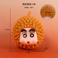 Anime Shinchan Durian Piggy Bank Action Figure Toys for Car Dashboard