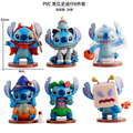 Stitch Wacky Diary Blind Box, Christmas Stitch Figure Weird Diary Series Ornaments Blind