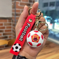 Ronaldo Manchester Football rubber keychain