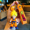 New Dragon Ball Z yellow Rubber Keychain