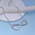 Personalised Infinity Couple Name Necklace