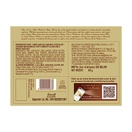 Ferrero Rocher Chocolate Gift Pack (24 pieces)