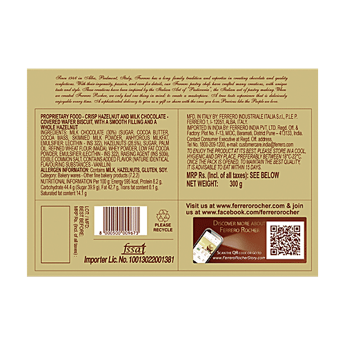 Ferrero Rocher Chocolate Gift Pack (24 pieces)