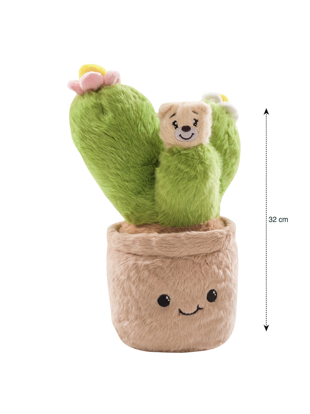 Cactus Tulip Sunflower Manchurian Fir Potted Plush Toys Gift