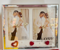 LED Illuminated Double Wedding Photo Frame with Hearts | Romantic Love Quote Design