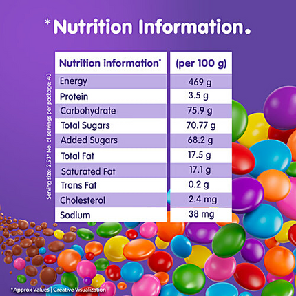 Cadbury Gems Mini Treats Chocolate Pack 126.4g