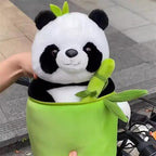 Cute Panda Plush with Bamboo Soft Toy 35cm