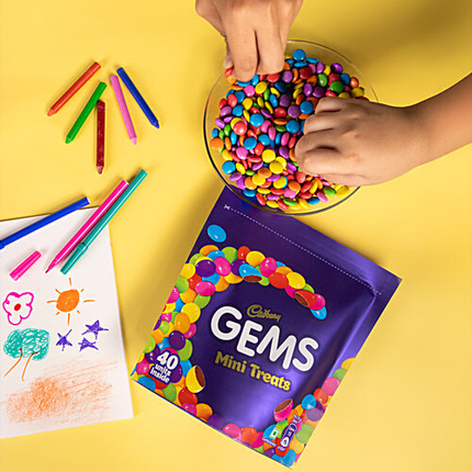 Cadbury Gems Mini Treats Chocolate Pack 126.4g