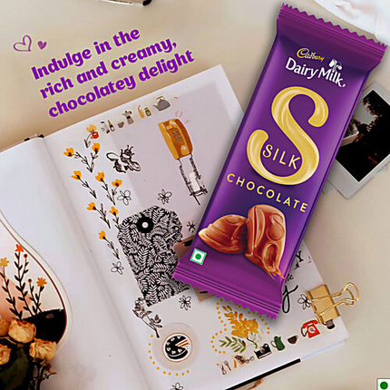 Cadbury Dairy Milk Silk Milk Chocolate Bar 55g