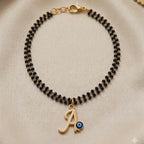 Name Initial Mangalsutra Bracelet