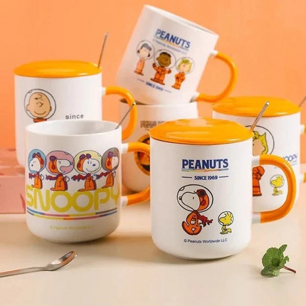 Unique Snoopy Theme Peanut Ceramic Mug