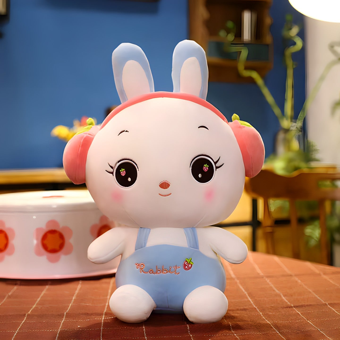 Rabbit Soft Toy with Headphone