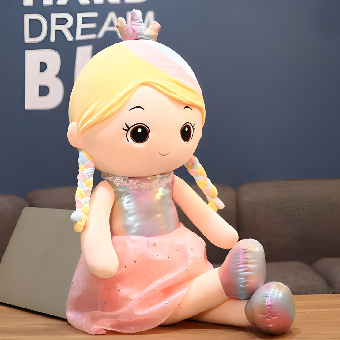 Enchanting Princess Doll Soft Toy