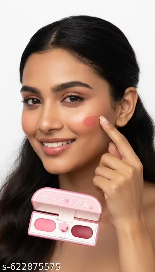 2 in 1 Lip & Cheek Tint – Dual purpose tint for lips & cheeks with 2 bold matte shades to create multiple looks.