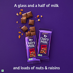 Cadbury Dairy Milk Chocolate Fruit & Nut 36g