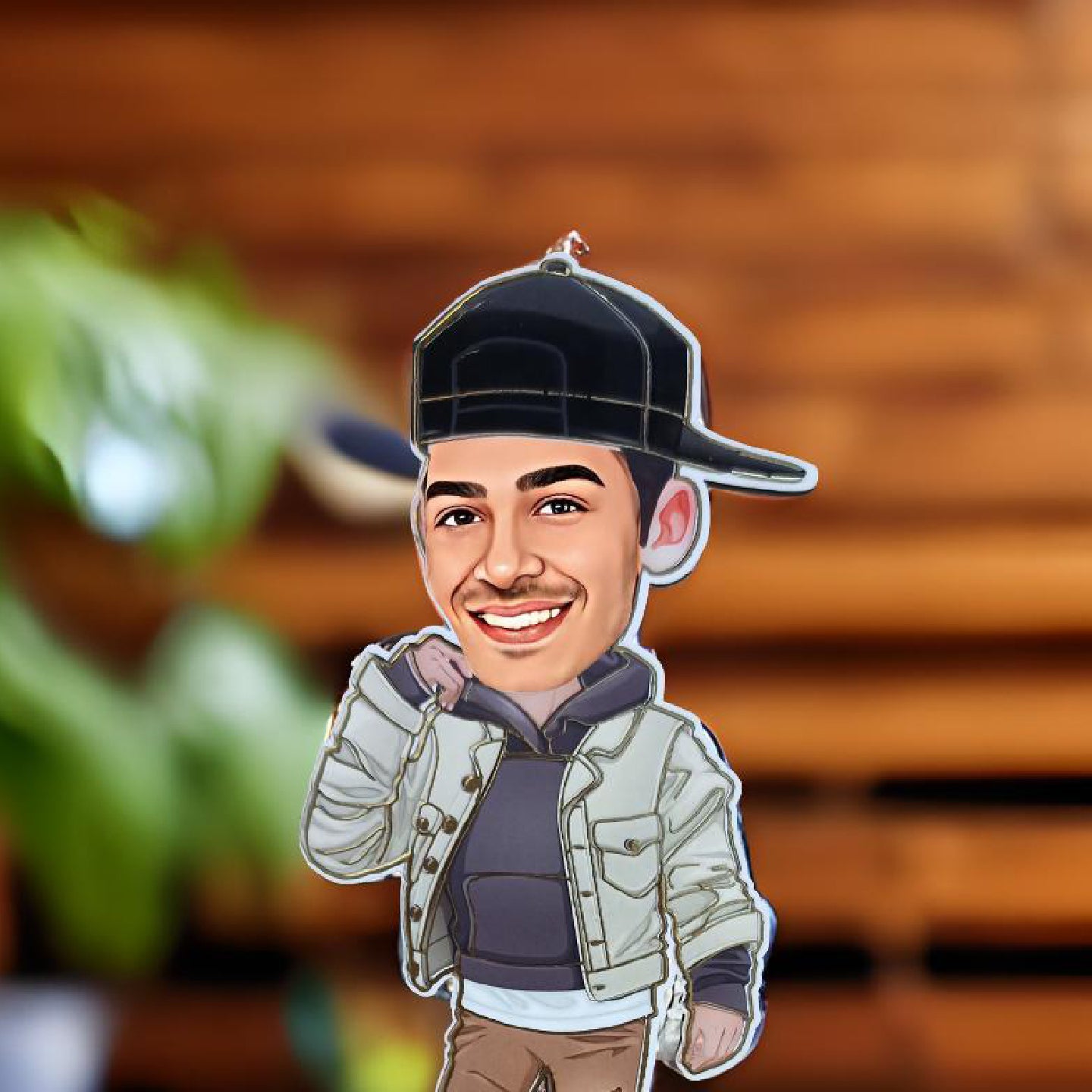Personalized Cool Dude Caricature