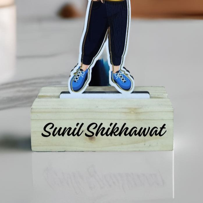 Personalized Cool Boy Caricature