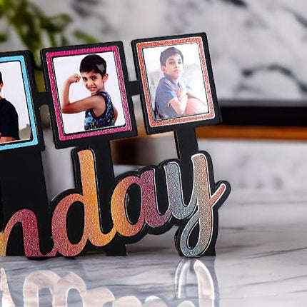 Happy Birthday 10 Photo Frame