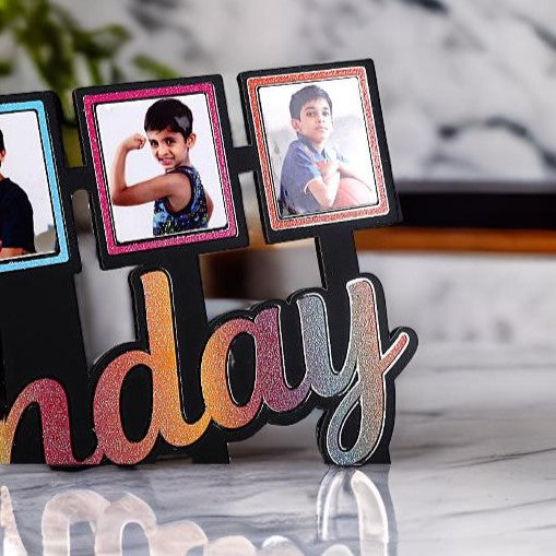 Happy Birthday 10 Photo Frame