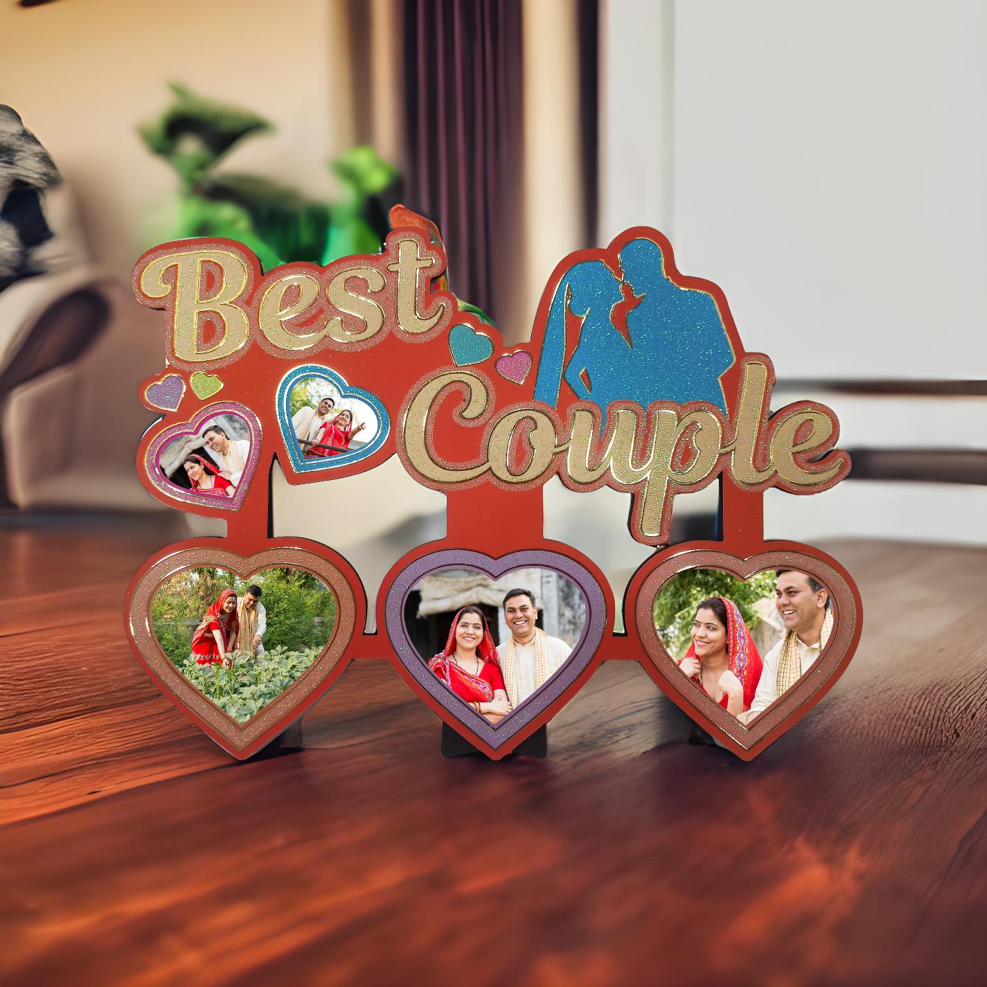 Best Couple 5 Photo Frame