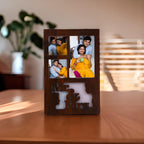 Personalised Mr. & Mrs. LED Photo Frame